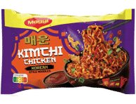 Greitai paruošiami makaronai MAGGI KIMCHI CHICKEN, 130 g