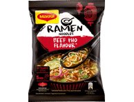 Greitai paruošiami makaronai MAGGI RAMEN BEEF PHO, 90 g