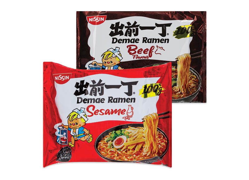 Greitai paruošiami makaronai NISSIN, 100 g