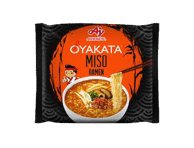 Greitai paruošiami makaronai su sojų miso sk.padažu OYAKATA, 89 g