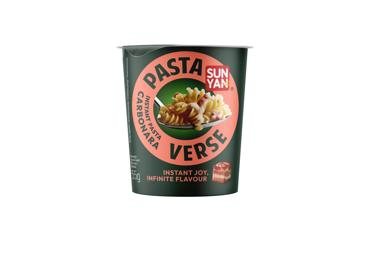 Greitai paruošiami makaronai SUN YAN PASTA VERSE CARBONARA, 55 g
