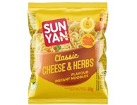 Greitai paruošiami makaronai SUN YAN, sūrio skonio, 60 g