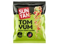 Greitai paruošiami makaronai SUN YAN (TOM YUM skonio), 65 g