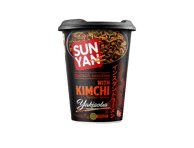 Greitai paruošiami makaronai SUN YAN YAKISOBA, kimčių skonio, 85 g