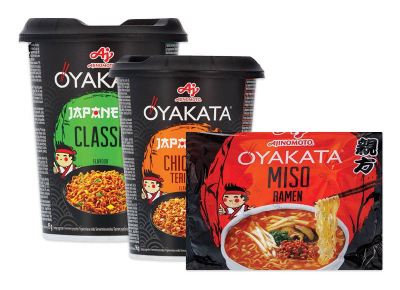 Greitai paruošiamiems makaronams OYAKATA