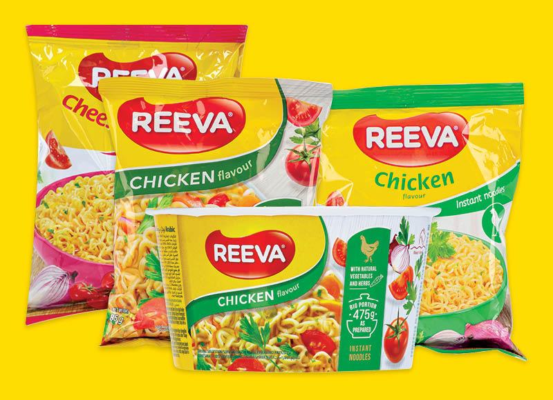 Greitai paruošiamiems makaronams REEVA