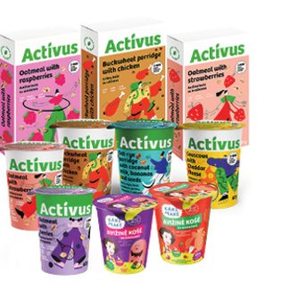 Greitai paruošiamoms košėms ACTIVUS (įv. rūšių), 45, 300 g