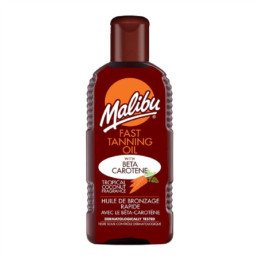 Greito įdegio aliejus MALIBU FAST TANNING su karotinu, 200 ml