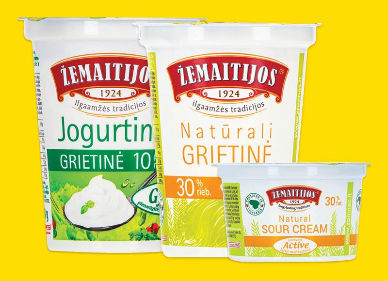 Grietinei ŽEMAITIJOS, 200 g
