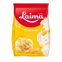 Grietinėlės skonio zefyrai LAIMA, 200 g