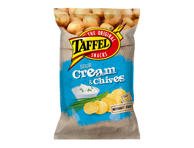 Grietinės ir laiškinių česnakų skonio bulvių traškučiai TAFFEL, 130 g
