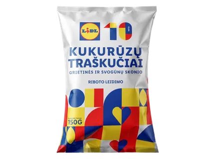 Grietinės ir svogūnų skonio traškučiai, 150 g