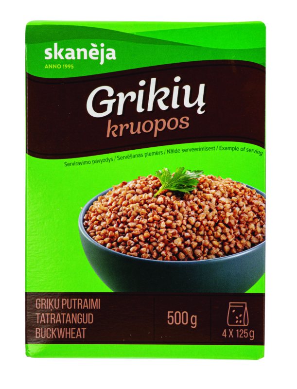 Grikiai SKANĖJA, 4 x 125 g