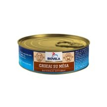 Grikiai su mėsa BIOVELA, 240 g