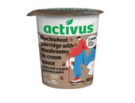 Grikių dribsnių košė ACTIVUS (su grybais ir grietinėle), 60 g