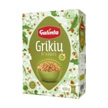 Grikių kruopos dėžutėje GALINTA, 4 x 100 g