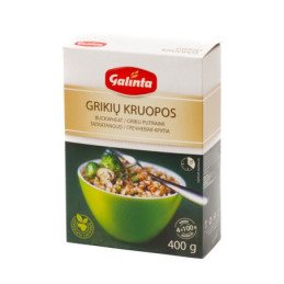 Grikių kruopos GALINTA, 4 x 100 g
