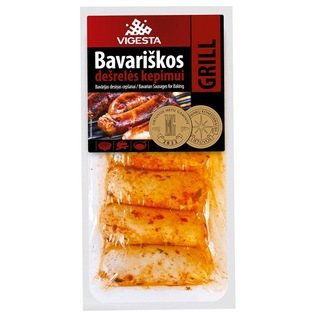 GRILL BAVARIŠKOS dešrelės kepimui, 450 g