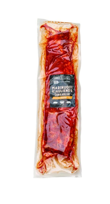 GRILL PARTY marinuoti kiaulienos šonkauliai, 1 kg