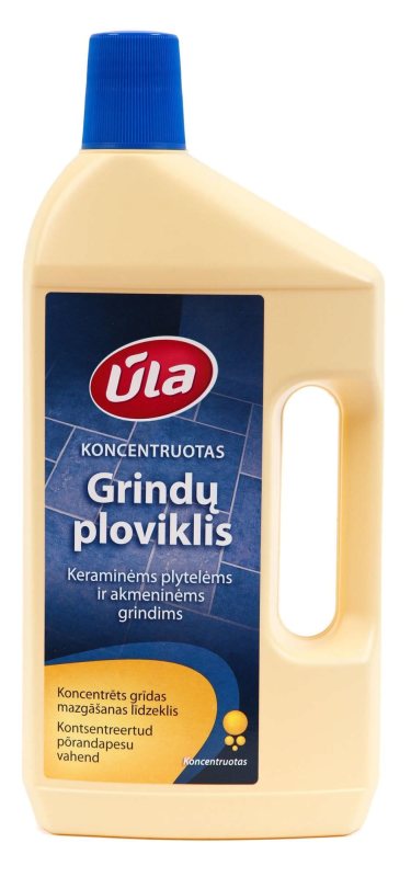 Grindų ploviklis ŪLA, keraminėms plytelėms ir akmens dangoms valyti, 1 l