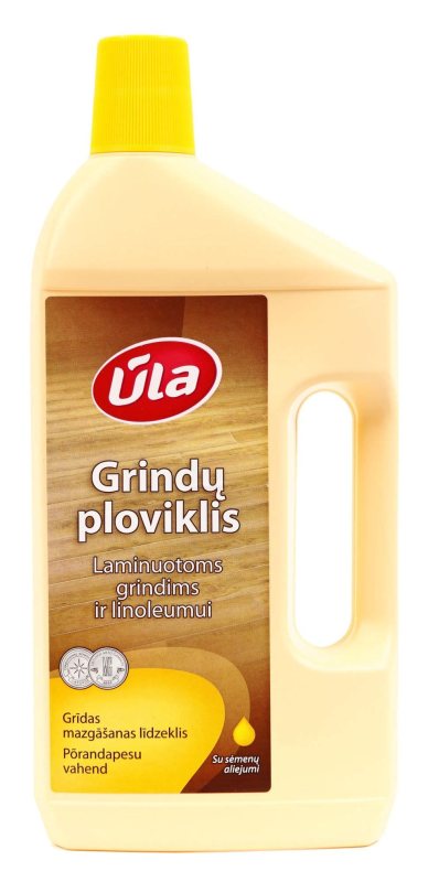 Grindų ploviklis ŪLA, laminato grindims ir linoleumui valyti, 1 l