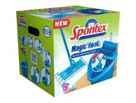 Grindų plovimo rinkinys SPONTEX Magic Hook, 1 vnt
