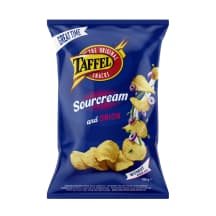 Gr.ir svog.sk. bulvių traškučiai TAFFEL, 180 g
