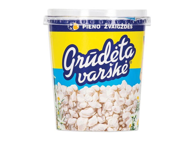 GRŪDĖTA varškė, 350 g
