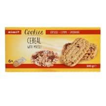 Grūdiniai sausainiai su dribsniais RIMI, 300 g