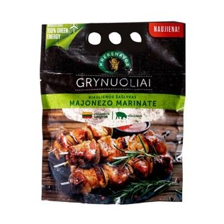 GRYNUOLIA marin. kiaul. šašlyk. majonezo marinate, 800 g