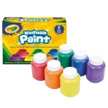 Guašas CRAYOLA, nuplaunamas, 6 vnt
