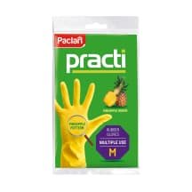 Guminės pirštinės PACLAN, ananasų kvapo, M