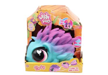 Guminis žaislas JIGGLY PETS su funkcijomis, 1 vnt
