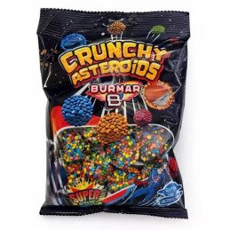 Guminukai BURMAR CRUNCHY ASTEROIDS rūgštūs, mix, 90 g