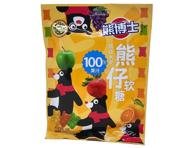 Guminukai DR. BEAR, įvairių vaisių skonio, 60 g