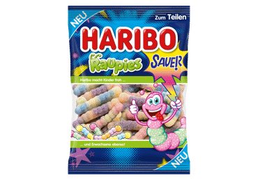 Guminukai HARIBO RAUPIES, 160 g