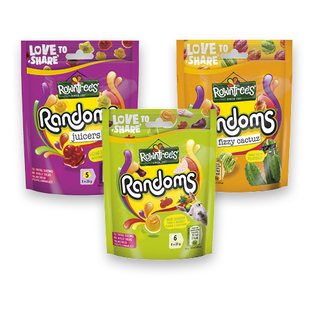 Guminukai ROWNTREES RANDOMS (3 rūš.), 140 g, 150 g, 130 g