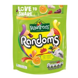 Guminukai ROWNTREES RANDOMS vaisių skonio, 150 g