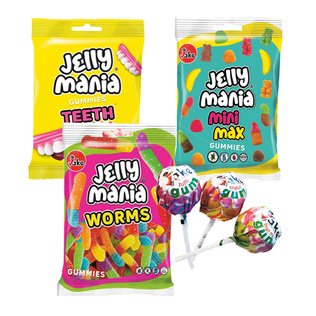 Guminukams ir ledinukams JAKE (4 rūšių), 26 g, 100 g, 11 g
