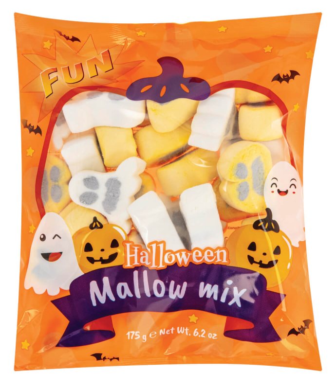 ~HALLOWEEN MALLOW MIX ZEFYRINIAI/SALDAINIAI, 175 g
