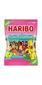 HARIBO Bunte Blumchen Guminukai, 175 g