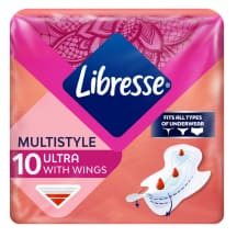 Hig. įk. LIBRESSE ULTRA MULTISTYLE, 10 vnt