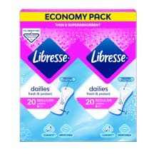 Hig. įklotai LIBRESSE DUO PACK NORMAL, 40 vnt