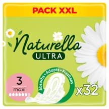 Hig. paketai NATURELLA MAXI Q., 32 vnt