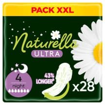 Hig. paketai NATURELLA NIGHT Q., 28 vnt