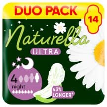 Hig. paketai NATURELLA ULTRA NIGHT DUO, 14 vnt
