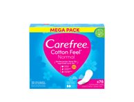 Higieniai įklotai CAREFREE COTTON FRESH, 76 vnt