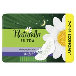 Higieniai paketai NATURELLA Ultra Night, 14 vnt