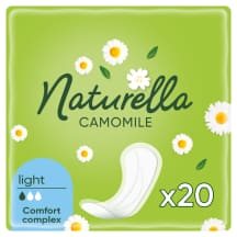 Higien.įklotai NATURELLA LIGHT, 20 vnt