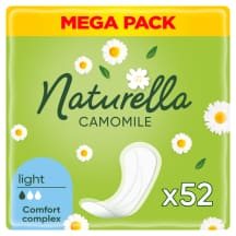 Higien.įklotai NATURELLA LIGHT, 52 vnt